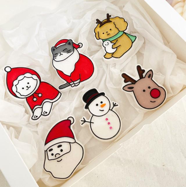 Christmas Cat Silicone Mold, Gypsum Diffuser, Resin Jesmonite