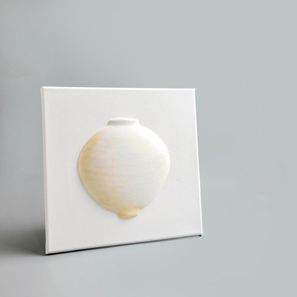 Korean Moon Jar 2D Silicone Mold, Pottery, Candle, Gypsum (155mm)