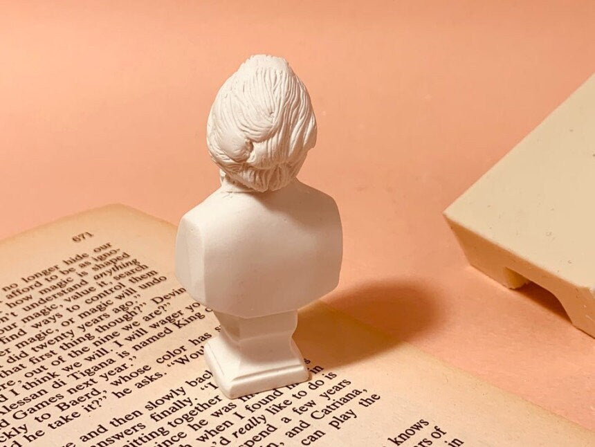 Brahms Bust Silicone Mold, Statue Casting, Jesmonite Plaster Resin Concrete Candle