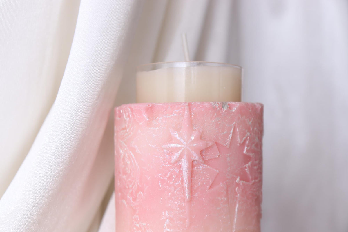 Jesus and Mary Cylinder Silicone Mold, 3D Tea Light Holder