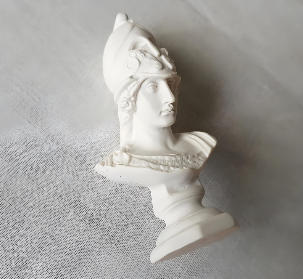 Armed Woman Bust Silicone Mold, Greek Statue, Resin Plaster Concrete Candle Casting