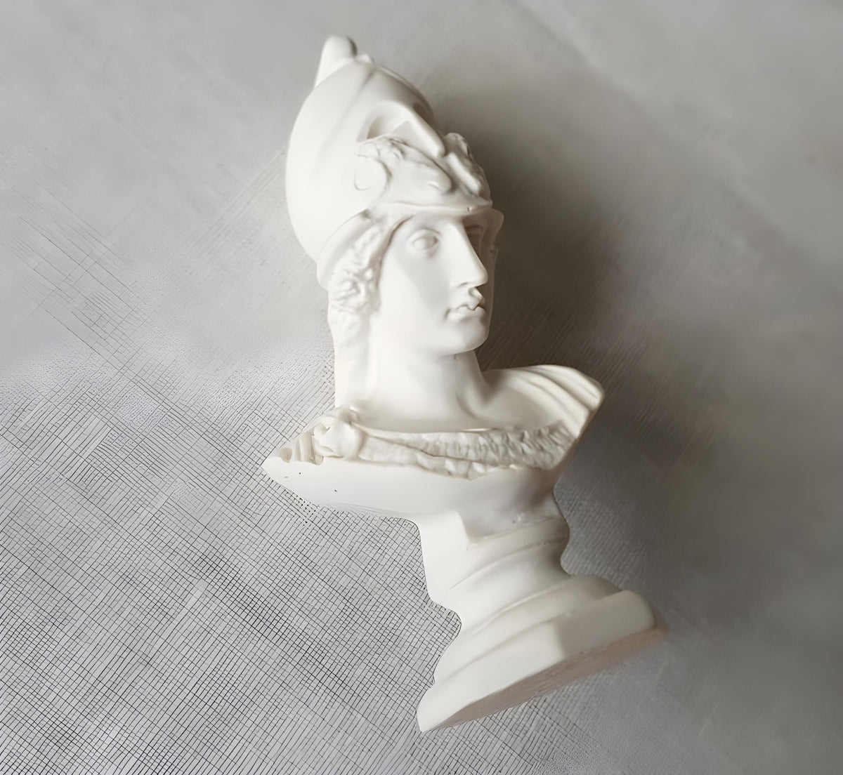 Armed Woman Bust Silicone Mold, Greek Statue, Resin Plaster Concrete Candle Casting
