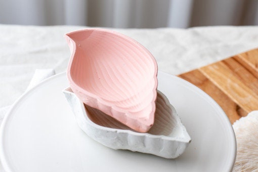 Seashell Silicone Mold, Handmade Decorative Shell Tray, Resin Casting