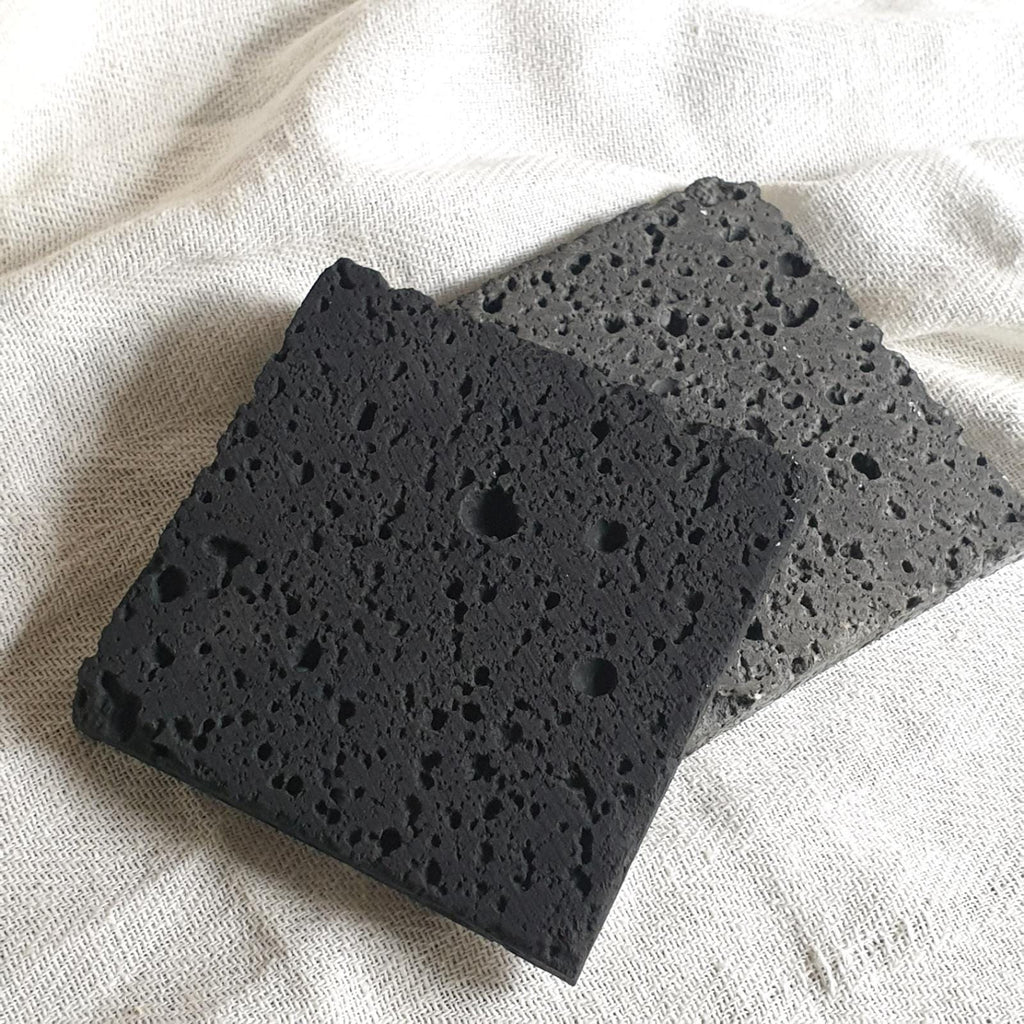 Volcanic Rock Coaster Mold, Basalt Stone Tray, Resin Pottery Gypsum Terrazzo