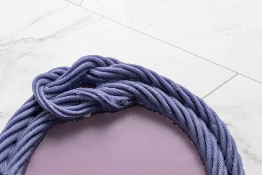 Rope Knot Silicone Mold, Vintage Frame & Tray