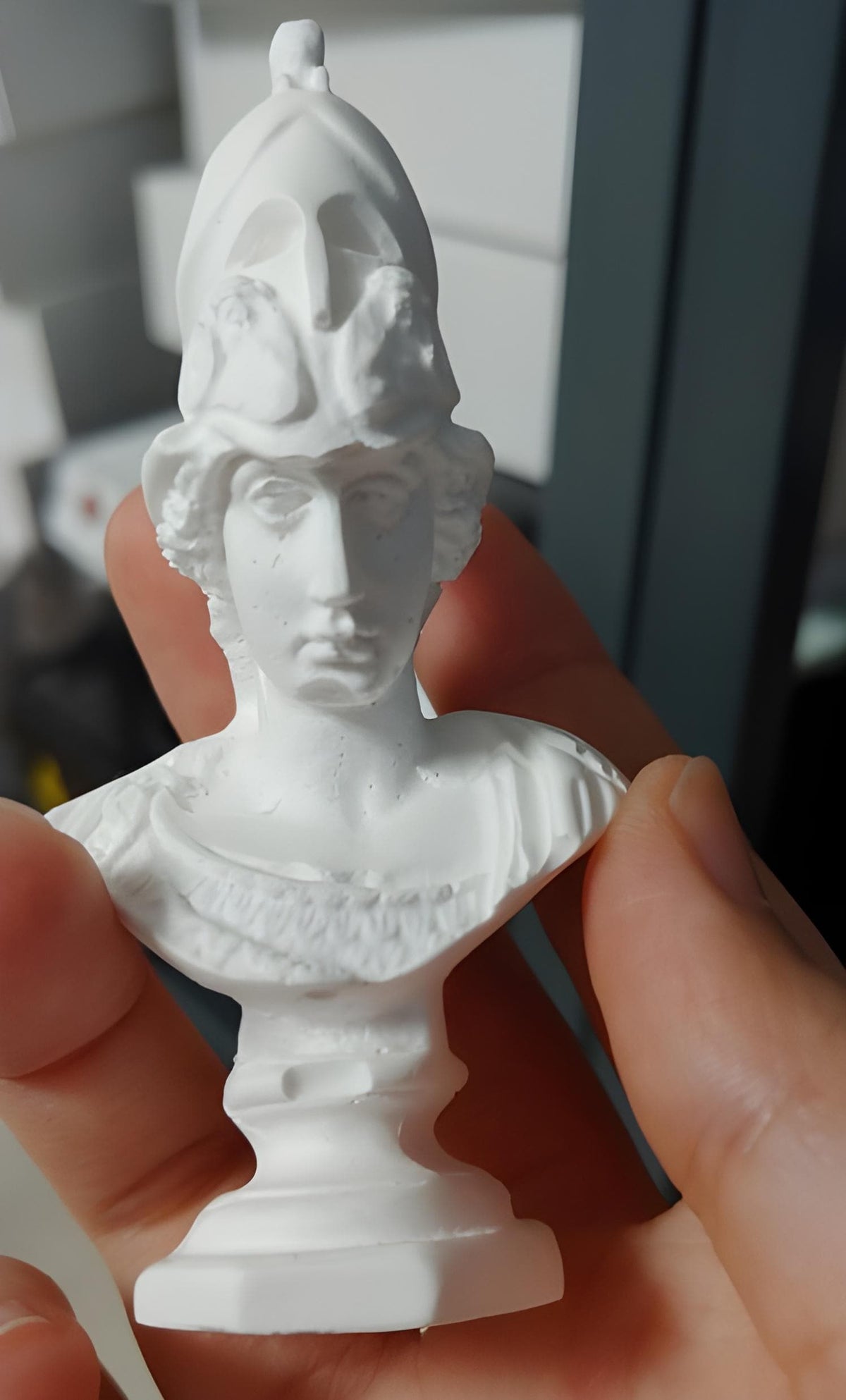 Armed Woman Bust Silicone Mold, Greek Statue, Resin Plaster Concrete Candle Casting