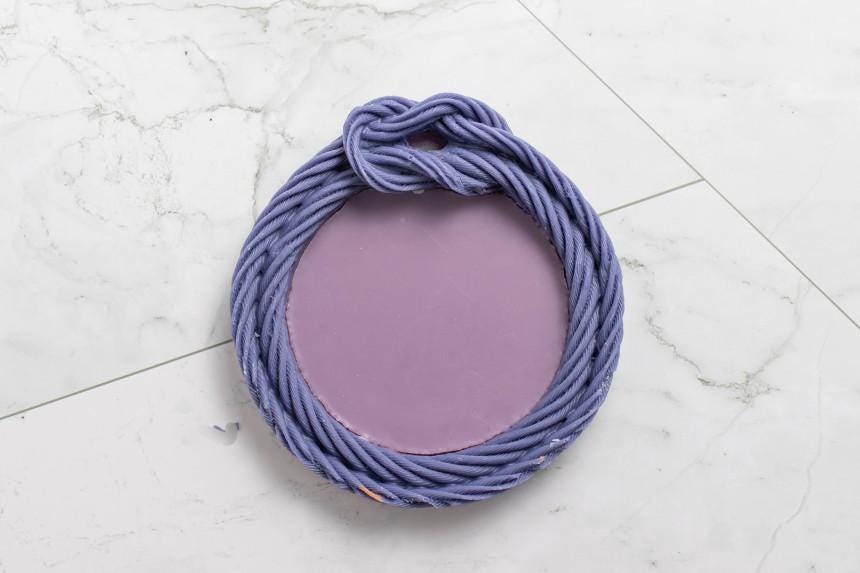 Rope Knot Silicone Mold, Vintage Frame & Tray
