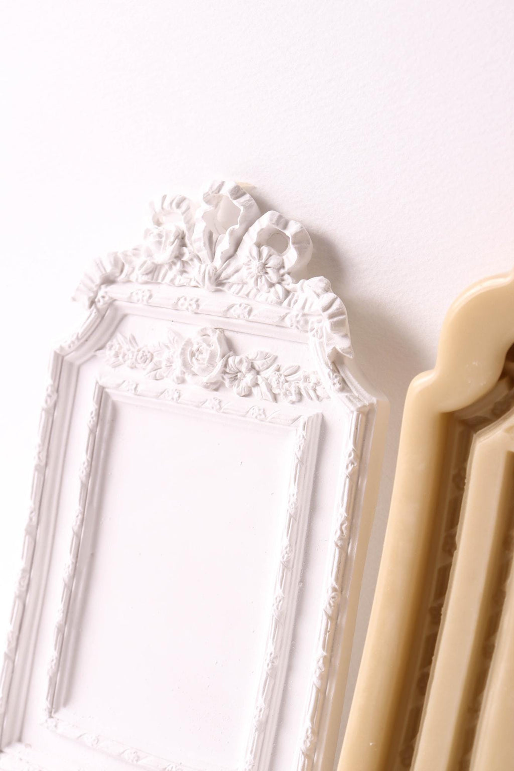 Antique Rectangle Frame Silicone Mold, Food Safe Cake Decor